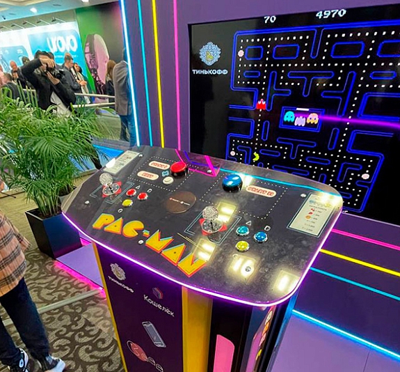 картинка Аркада Pacman от компании Рент-Бери