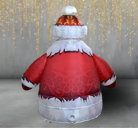 картинка Дед Мороз надувной от компании Рент-Бери