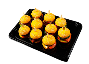 Мини бургер капрезе