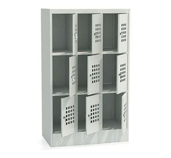 Шкаф 9 ячеечный рис 1