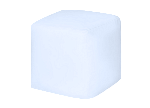 Пуф Геометрия белый