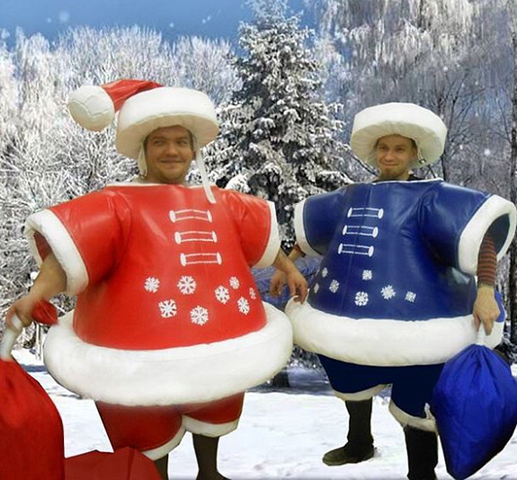 Сумо Дед Мороз рис 2