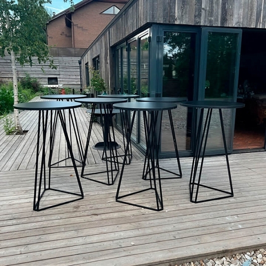 Стол фуршетный Rinfresco D-70 Black рис 2