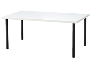 Стол журнальный 120×60 белый