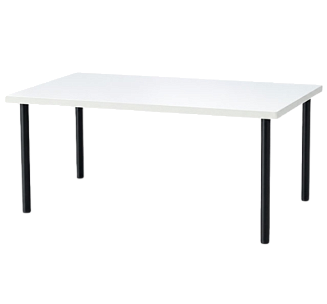 Стол журнальный 120×60 белый