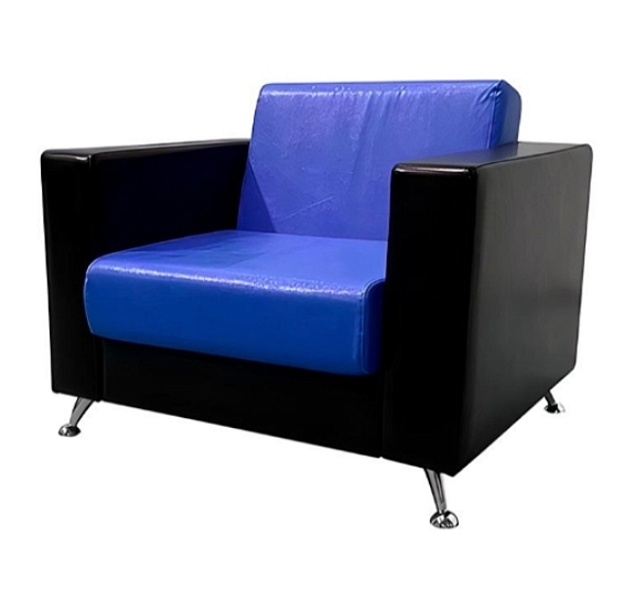 Кресло Cube сине-черное рис 2