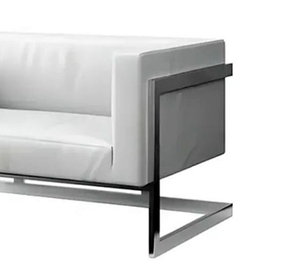 Диван Andrian Silver White рис 2