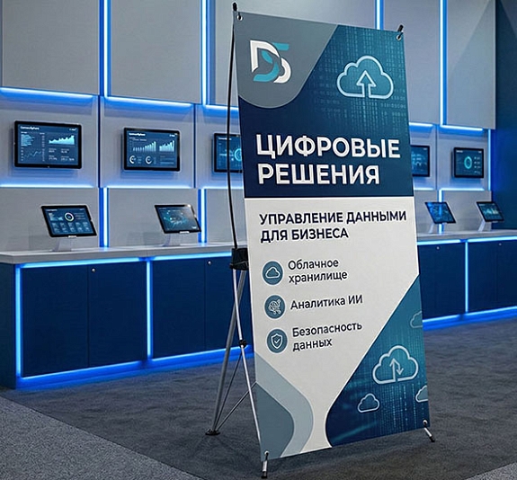 X-БАННЕР Стандарт с печатью баннера рис 2