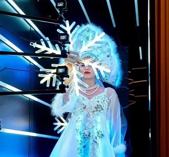 Неоновый Тоннель Новогодний рис 3