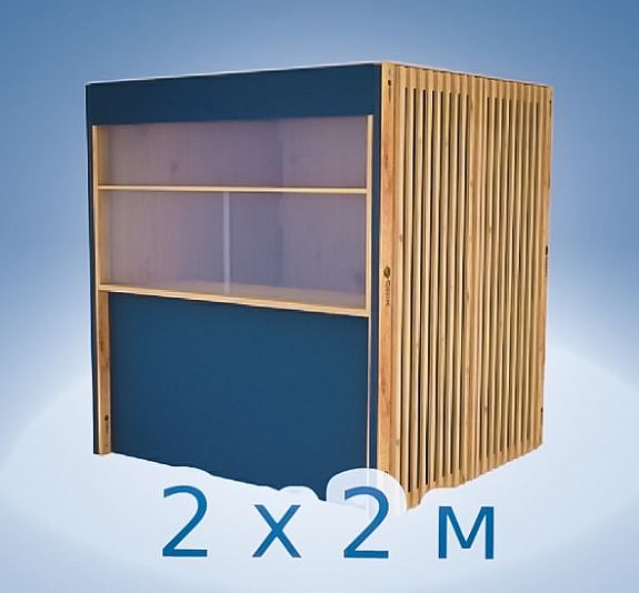 картинка Корнер киоск 2х2 м от компании Рент-Бери