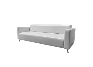 Диван Премьер двухместный белый