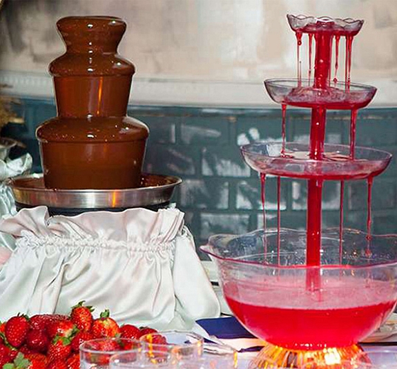 Фонтан с шампанским рис 2