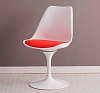 Стул Tulip (Тулип) бело-красный рис 2