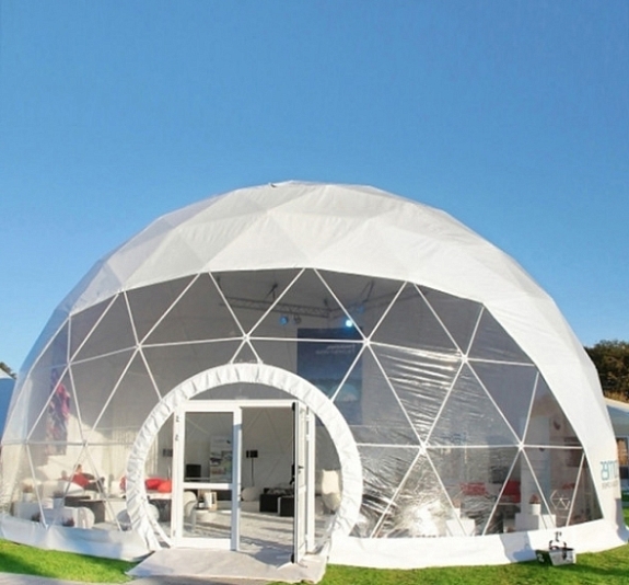 картинка Шатер сфера 14x14 от компании Рент-Бери