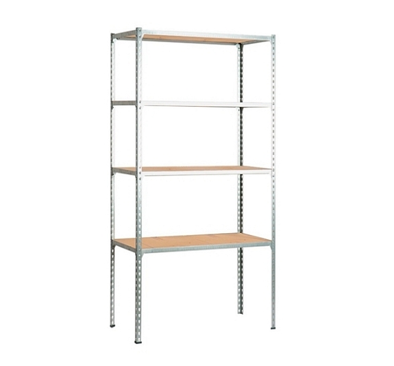 Стеллаж Atlant серебристый рис 1