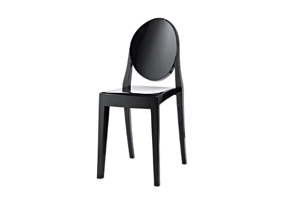 Стул Victoria Ghost черный