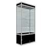 Выставочная витрина черная рис 1