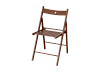 картинка Складной стул Терье коричневый от компании Рент-Бери