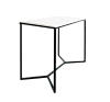 Стол Polygonal белый