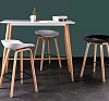 Стул барный Wood White рис 1