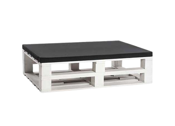 Белые банкетки из паллет