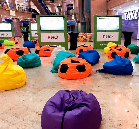 картинка Пуф кресло-мешок Мяч от компании Рент-Бери