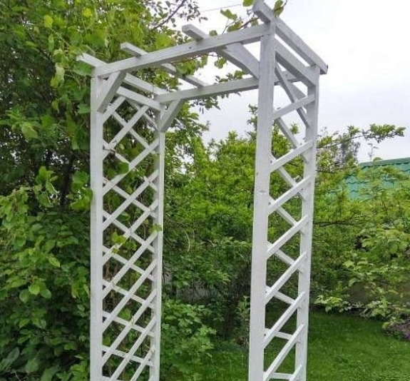 картинка Арка садовая деревянная от компании Рент-Бери