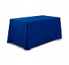 Скатерть прямоугольная синяя рис 1