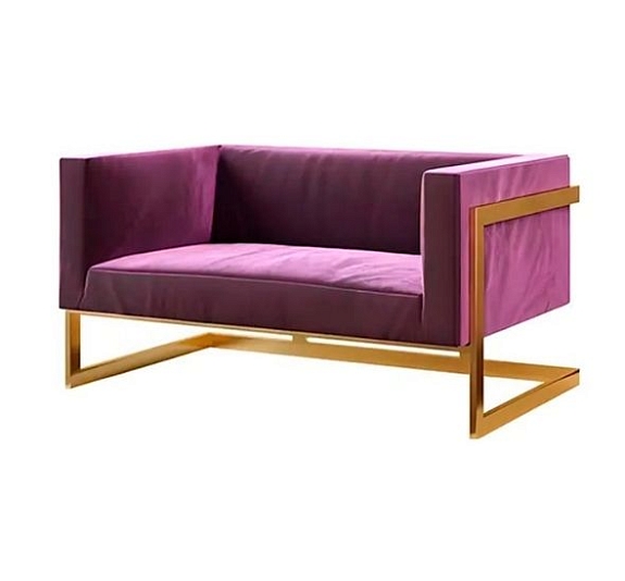 Диван Andrian Purple рис 3