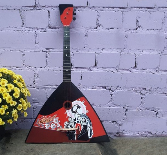 Мастер-класс «Роспись балалаек» рис 3