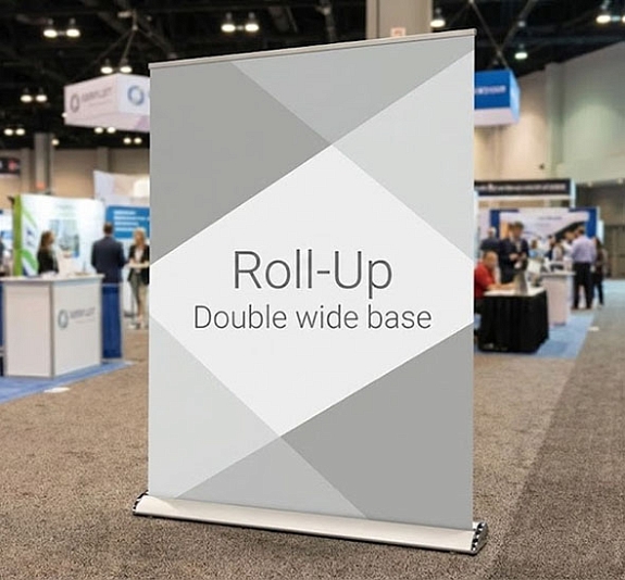 Ролл Ап двойной с широкой стойкой рис 3