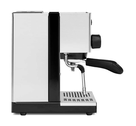 Рожковая кофемашина 1,1 кВт серебристая рис 1