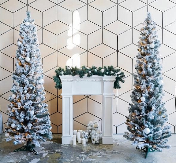 картинка Фотозона новогодняя "White style" от компании Рент-Бери