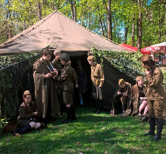 Армейская палатка рис 1