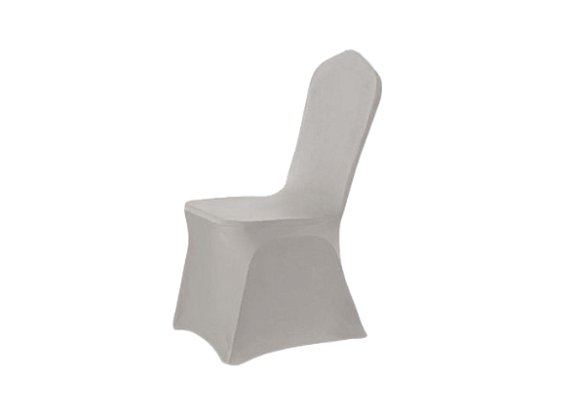 Чехол для стула серый (стрейч)