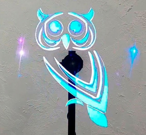 картинка Голографический вентилятор настольный квадратный от компании Рент-Бери