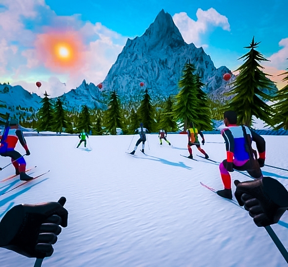 картинка Симулятор лыж VR от компании Рент-Бери