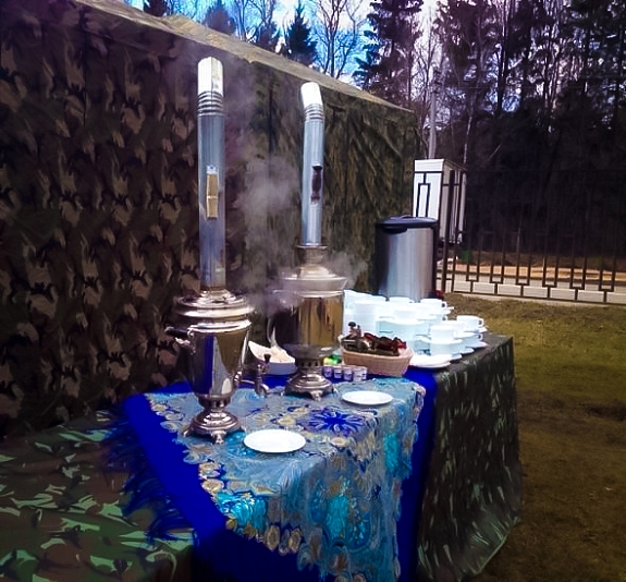 картинка Военная чайная станция от компании Рент-Бери