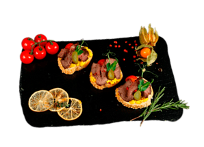 Брускетта Ростбиф