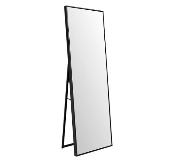 Зеркало напольное чёрное рис 1
