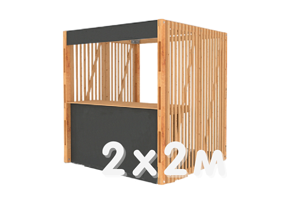 картинка Корнер киоск 2х2 м от компании Рент-Бери