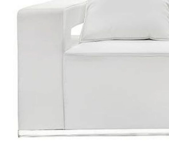 Диван Hi-Tech трехместный белый рис 2