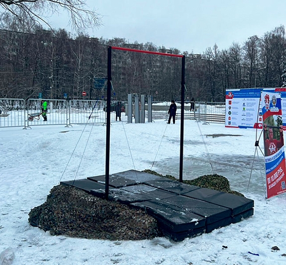 картинка Пьяный турник от компании Рент-Бери