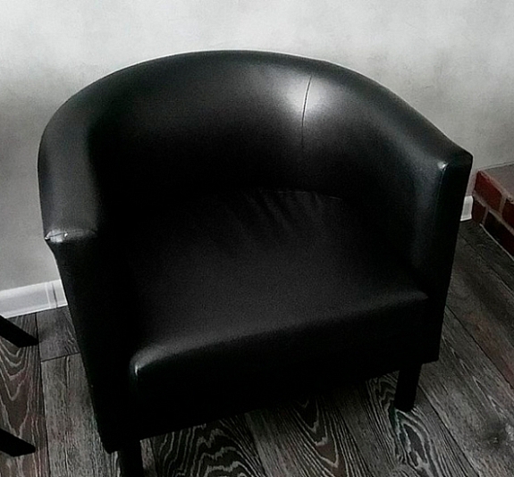 Кресло Черное рис 3