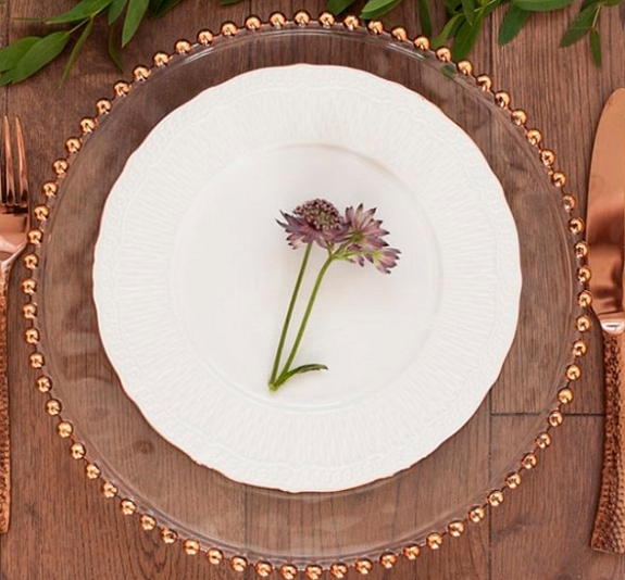 Тарелки пластиковые Барбара рис 1