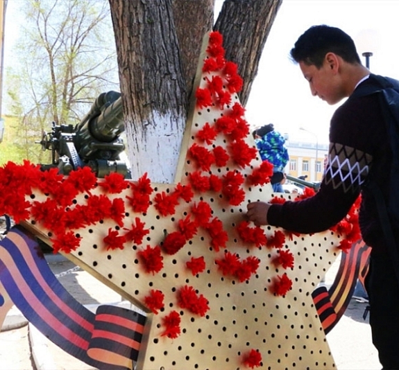 Мастер-класс "Звезда победы" рис 1