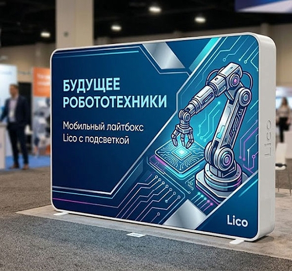 Мобильный лайтбокс Lico с подсветкой рис 1