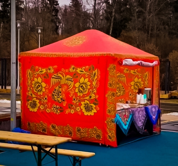 Тент палатка "Ярмарка" 2,5х2,5 рис 6
