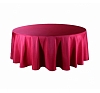 Скатерть круглая 3,2м бордовая рис 3
