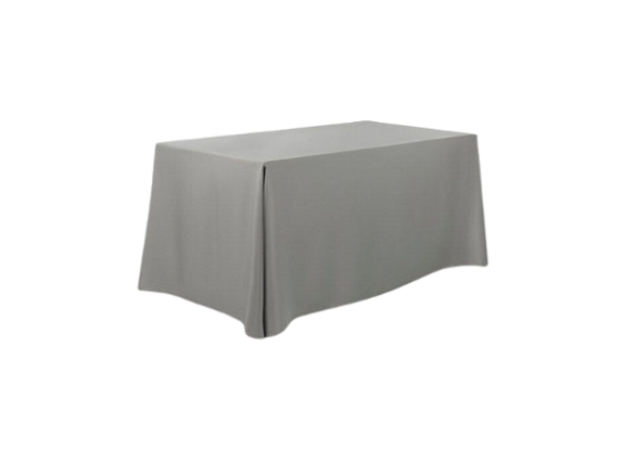 Скатерть прямоугольная серая